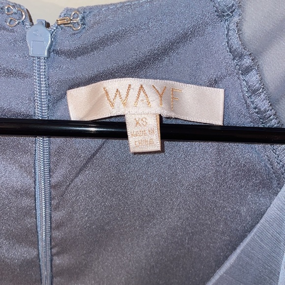 WAYF Blue Flowy Dress - Picture 2 of 4